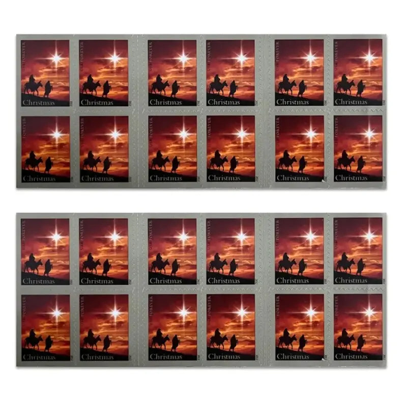 2012 USPS Holy Family Christmas Forever Stamp Sheets of 20