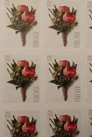 USPS 2017 Celebration Boutonniere Forever Sheets of 20