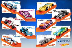 2018 usps hot wheels stamps Sheets of 20
