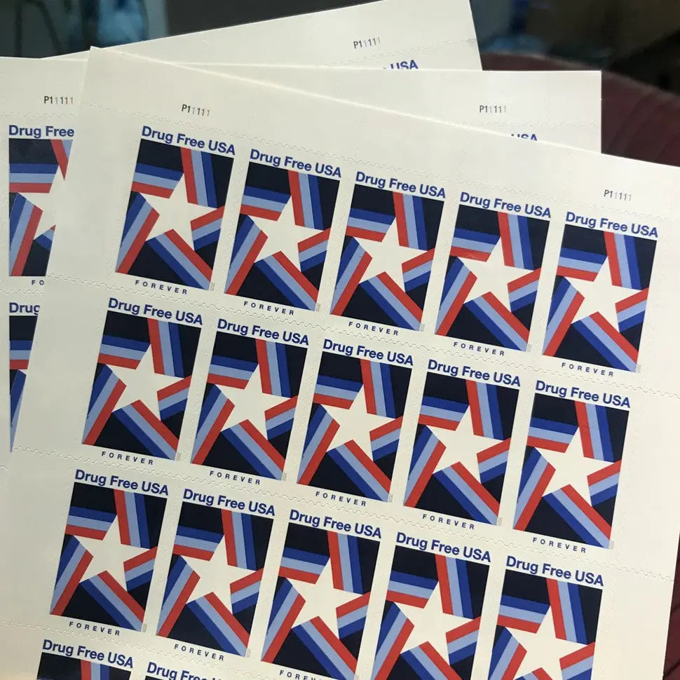 2020 USPS Drug Free USA First Class Forever Stamps Sheets of 20