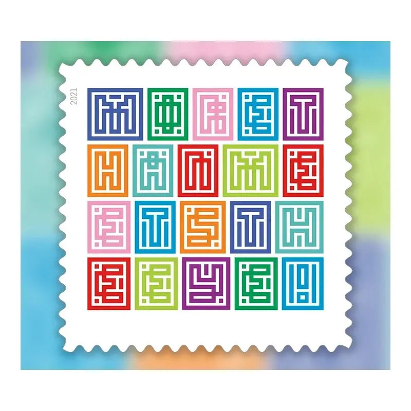 2021 usa mystery message stamps Sheets of 20