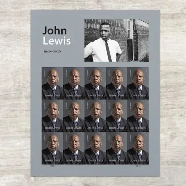 2023 USPS John Lewis First Class Stamp Sheets of 20
