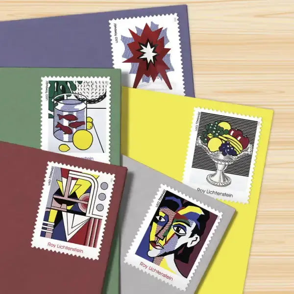 2023 US Roy Lichtenstein Forever Stamps Sheets of 20