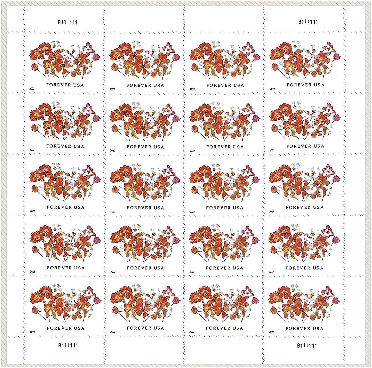 2022 Tulips Forever First Class Postage US Stamps Sheets of 20