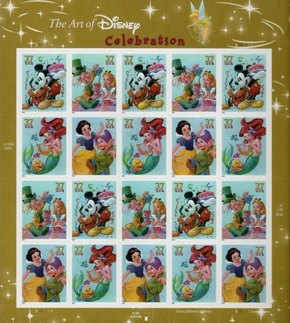 2005 DISNEY 37 Cent U.S.A. STAMPS Sheets of 20