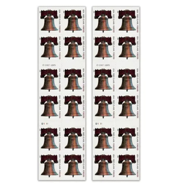 2008 usps liberty bell first class forever stamp Sheets of 20