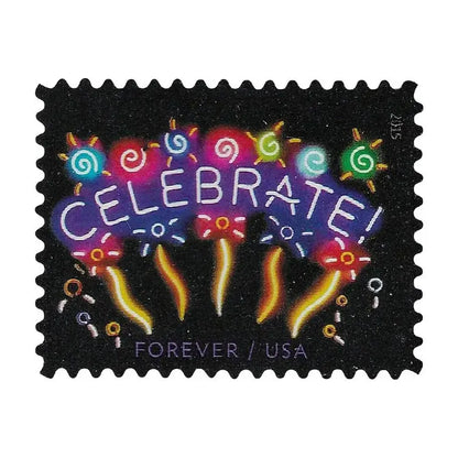 2011 USPS Neon Celebrate Forever Stamp Sheets of 20