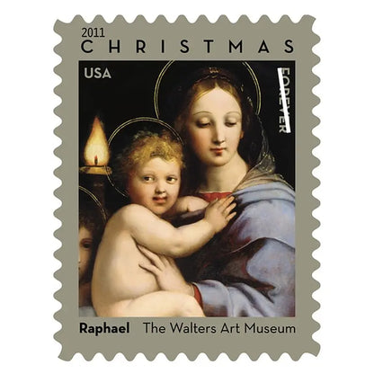 2011 USPS Raphael Madonna of the Candelabra Stamps Sheets of 20