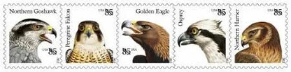 2012 USPS Birds of Prey 85 Cent Stamps Sheets of 20