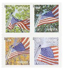 2013 USPS Forever Stamps A Flag for All Seasons roll of 100
