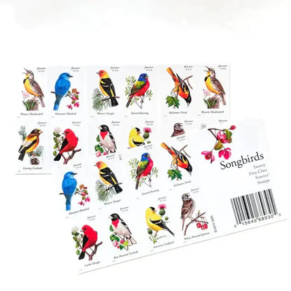 2014 USPS Songbirds Forever Stamp Sheets of 20
