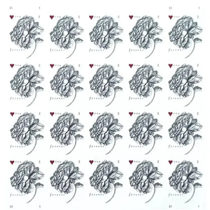 2015 usps vintage rose forever wedding stamps Sheets of 20