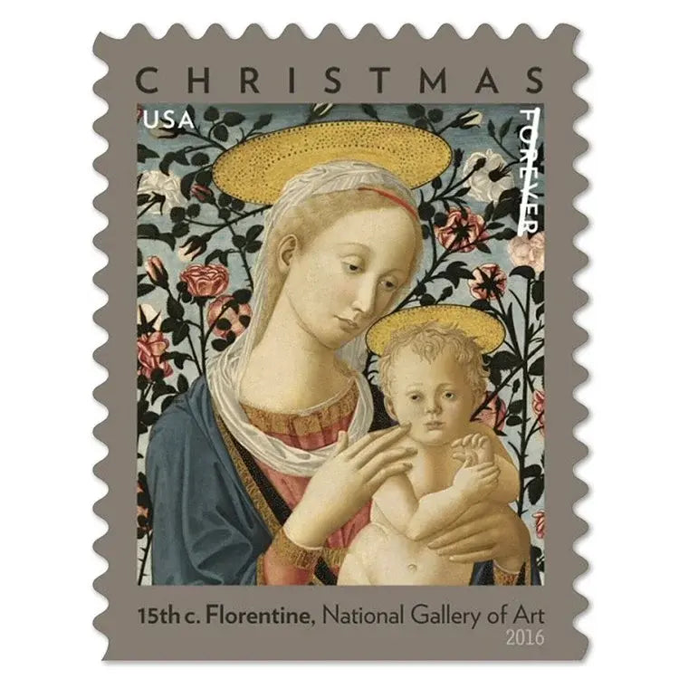 2016 USPS Florentine Madonna and Child Forever Stamps Sheets of 20