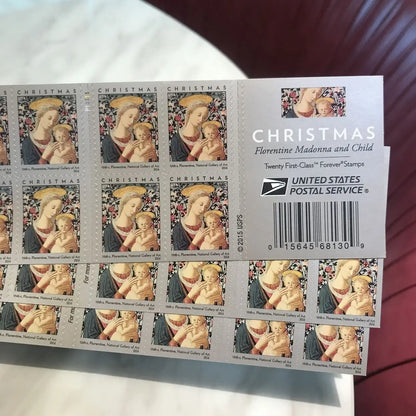 2016 USPS Florentine Madonna and Child Forever Stamps Sheets of 20