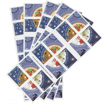 2017  usps  christmas   carols   forever   stamps Sheets of 20