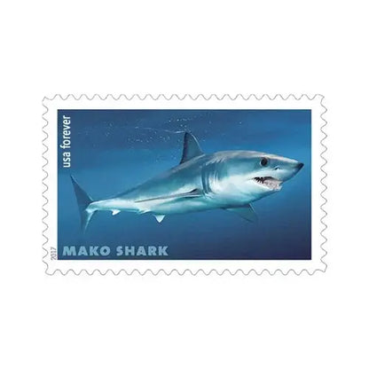 2017  usps  shark  stamps Sheets of 20