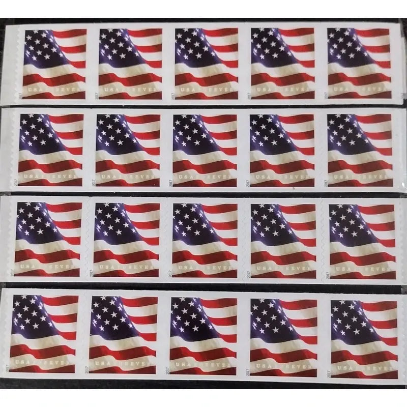 2017 usps us flag forever stamps Sheets of 20