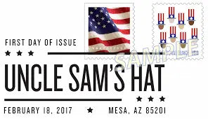 2017  usps  uncle  sams  hat  stamps Sheets of 20