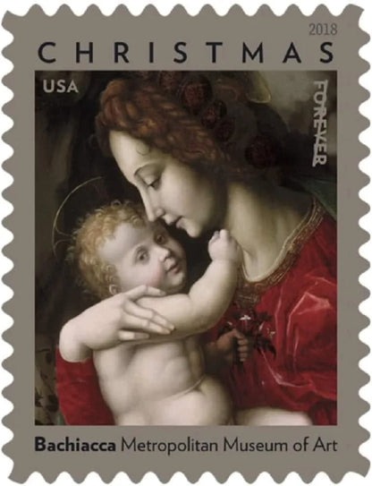 2018USPS  Madonna and Child Forever Stamp Sheets of 20
