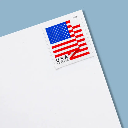 2018 USPS Forever American Flag roll of 100