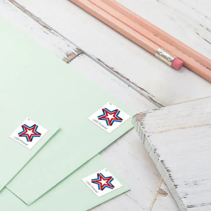 2019 USPS Star Ribbon Forever Stamp Sheets of 20