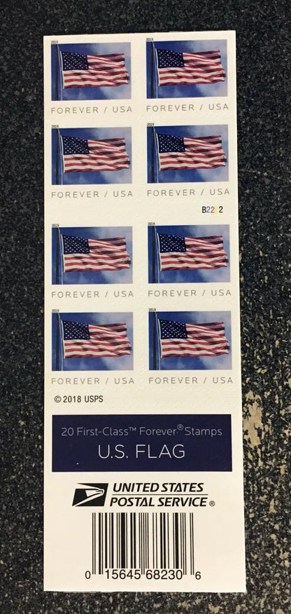 2019 us flag forever stamp Sheets of 20