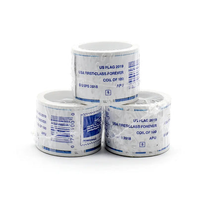 2019 USPS Flag Forever roll of 100