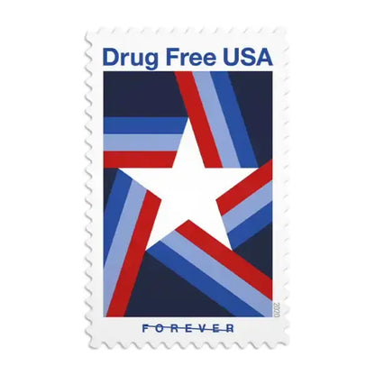 2020  USPS  Drug  Free  USA  First  Class  Forever  Stamps Sheets of 20