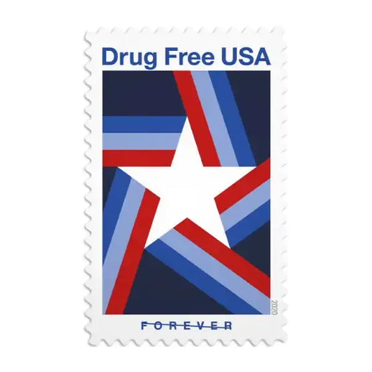 2020  USPS  Drug  Free  USA  First  Class  Forever  Stamps Sheets of 20
