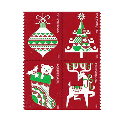 2020 USPS Holiday Delights Forever Stamp Sheets of 20