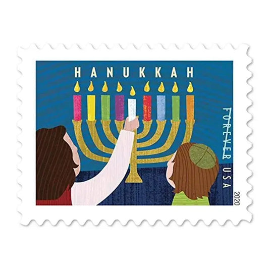 2020  usps  hanukkah  stamps Sheets of 20
