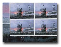 2020 USPS Mayflower in Plymouth Harbor First Class Forever Stamp Sheets of 20