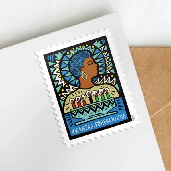 2020  usps  kwanzaa  stamp Sheets of 20
