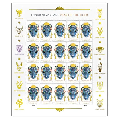 2020  USPS  Year  of  the  Rat  Stamps Sheets of 20