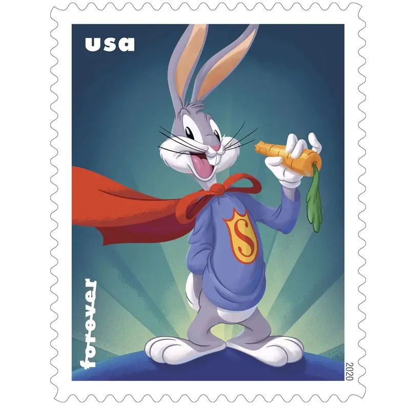 2020 USPS Bugs Bunny Forever Stamp Sheets of 20