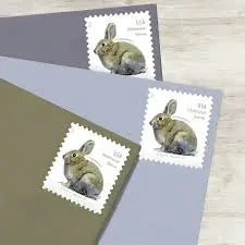 2021 USPS Brush Rabbit Forever Stamp Sheets of 20