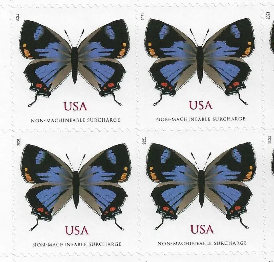 2021 USPS Colorado Hairstreak Forever Stamp Sheets of 20