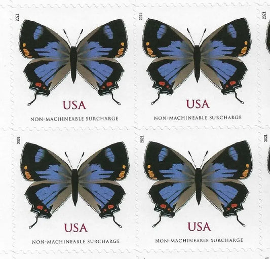 2021 USPS Colorado Hairstreak Forever Stamp Sheets of 20