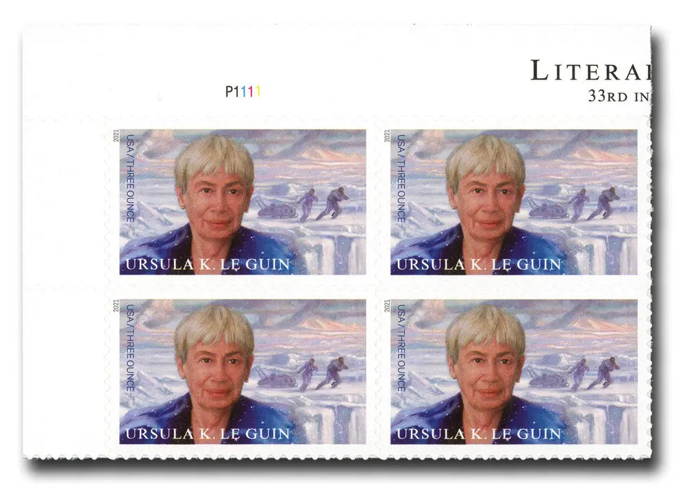 2021 USPS Ursula K Le Guin Three Ounce Literary Arts Stamp Sheets of 20