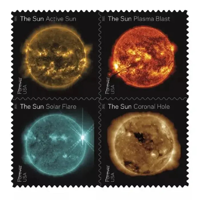 2021  usa  sun  science  stamps Sheets of 20