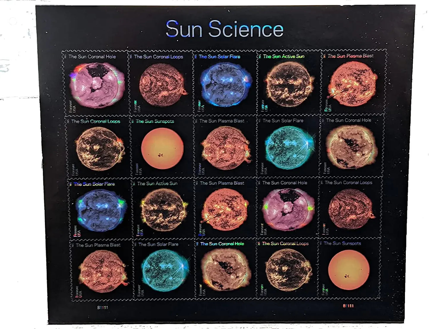 2021  usa  sun  science  stamps Sheets of 20