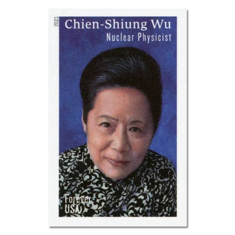 2021 USPS Imperforate Chien Shiung Wu First Class Forever Stamp Sheets of 20