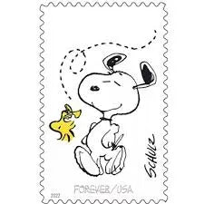 2022 USPS Charles M Schulz Forever Stamps Sheets of 20