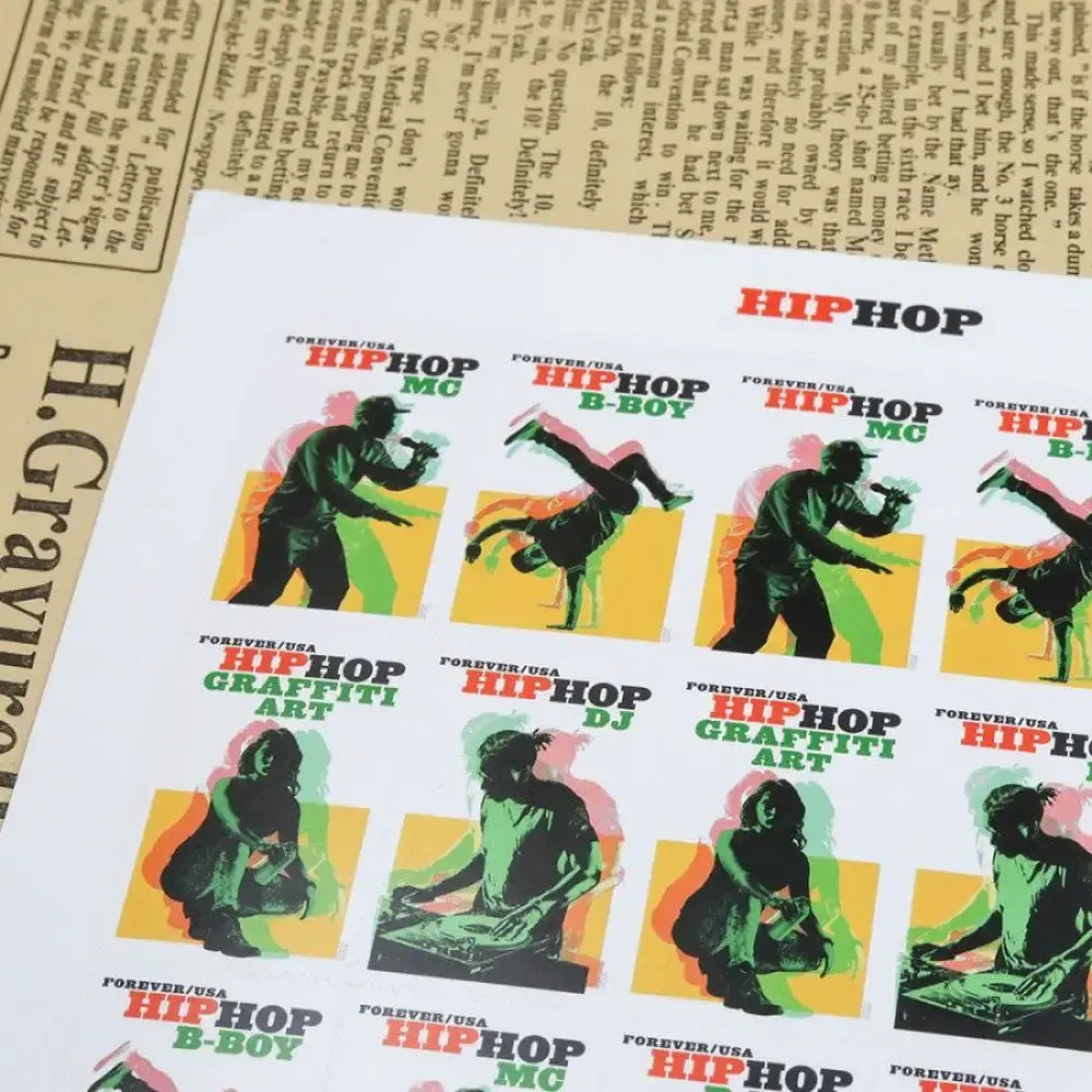 2020  US  Postal  Service  Hip  Hop  Stamps Sheets of 20