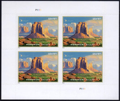 2022  usps  memorial  valley  priority  stamp Sheets of 4