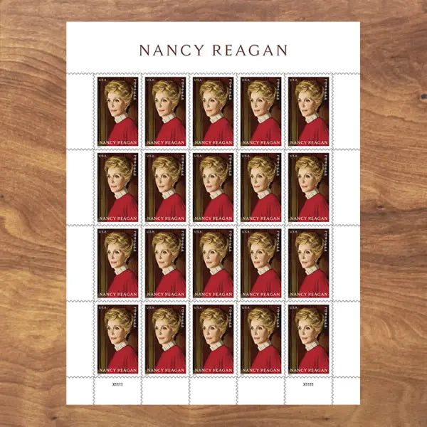 2022  USPS  Nancy  Reagan  Commemorative  Stamps Sheets of 20