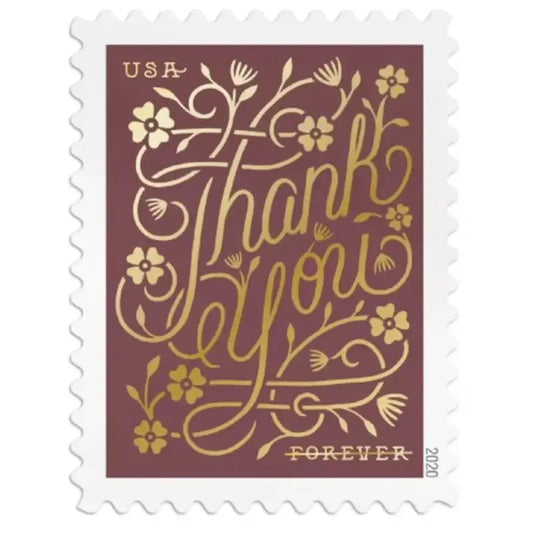 (2020) USPS Thank You Forever Postage Stamps Sheets of 20