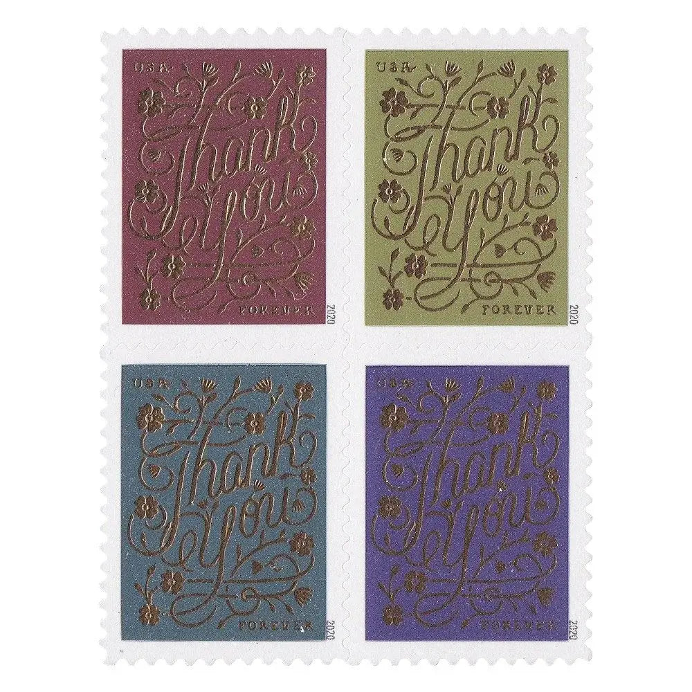 (2020) USPS Thank You Forever Postage Stamps Sheets of 20