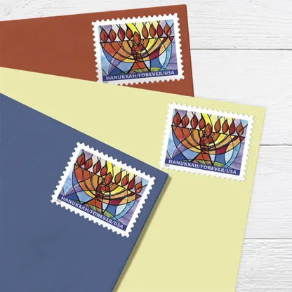 2022  usa  hanukkah  stamps Sheets of 20