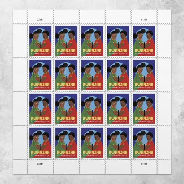2022  usps  kwanzaa  stamps Sheets of 20